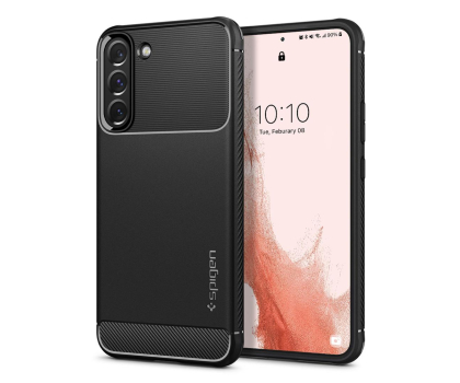 Etui do telefonów SPIGEN Etui RUGGED ARMOR do Samsung S22 MATTE BLACK